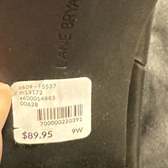 Lane Bryant Faux Leather Tall Heel Boots 9W - Picture 8 of 8